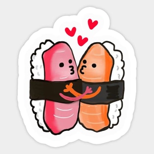 Sushi Hug Sticker